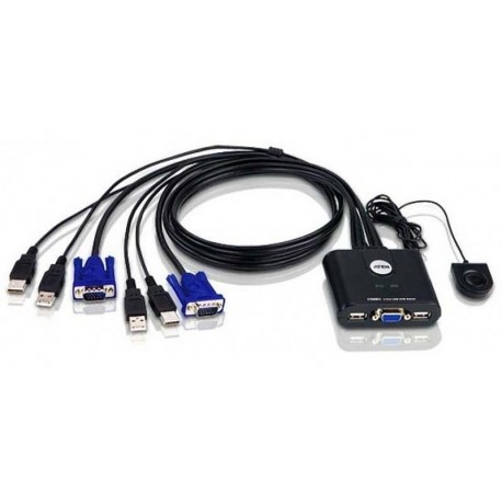 Switch KVM USB VGA a 2 porte