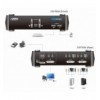 Switch KVM USB DVI a 2 Porte con Audio e Hub USB, CS1762A