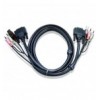 Cavo KVM USB DVI-D Single Link 3m