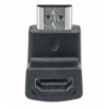 Adattatore HDMI M/F 90° verso l'alto