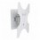 Supporto a muro per TV LED LCD 19 - 37'' inclinabile 1 snodo Bianco