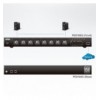 Multipresa Rack PDU 8x C13 Misurazione PDU, Controllo Presa PE8108