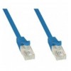 Cavo di rete Patch in CCA Cat.5E Blu UTP 0,5m