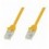 Cavo di rete Patch in CCA Cat.5E Giallo UTP 0,5m