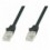 Cavo di rete Patch in CCA Cat.5E Nero UTP 1m