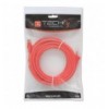 Cavo di rete Patch in CCA Cat.5E Rosso UTP 1m