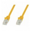 Cavo di rete Patch in CCA Cat.5E Giallo UTP 1m ICOC CCA5U-010-YET