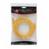 Cavo di rete Patch in CCA Cat.5E Giallo UTP 1m