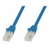 Cavo di rete Patch in CCA Cat.5E Blu UTP 2m ICOC CCA5U-020-BLT