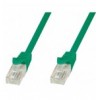 Cavo di rete Patch in CCA Cat.5E Verde UTP 3m ICOC CCA5U-030-GREET