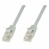 Cavo di rete Patch in CCA Cat.6 Grigio UTP 1m ICOC CCA6U-010T