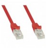 Cavo di rete Patch in CCA Cat.6 Rosso UTP 7,5m