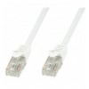 Cavo di rete Patch in CCA Cat.6 Bianco UTP 10m ICOC CCA6U-100-WHT