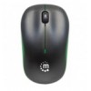 Mouse Ottico Wireless con Micro Ricevitore USB 1000dpi Nero/Verde IM 1000-WL-BGR