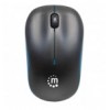 Mouse Ottico Wireless con Micro Ricevitore USB 1000dpi Nero/Azzurro IM 1000-WL-BBL