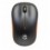 Mouse Ottico Wireless con Micro Ricevitore USB 1000 Dpi Nero/Arancione