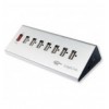 Hub USB 8 Porte in Alluminio con Ricarica Veloce IUSB2-HUB71