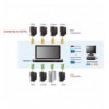 Switch KVM USB-PS2 VGA 16 Porte LCD 17'' e porta USB rack 19'', CL5716M