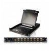 Switch KVM USB-PS2 VGA 16 Porte LCD 17'' e porta USB rack 19'', CL5716M