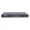 Switch 16 Porte Gigabit Ethernet PoE+ Web Managed con 2 Porte SFP