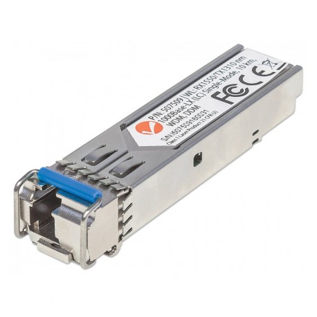 Transceiver Gigabit Fibra Ottica WDM (RX1550/TX1310) Bidirezionale SFP I-TX-MGBIC-WDM2