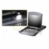 Switch KVM Cat.5E/6 Over IP a 16 porte con LCD 17'' Dual Rail, KL1516AIM