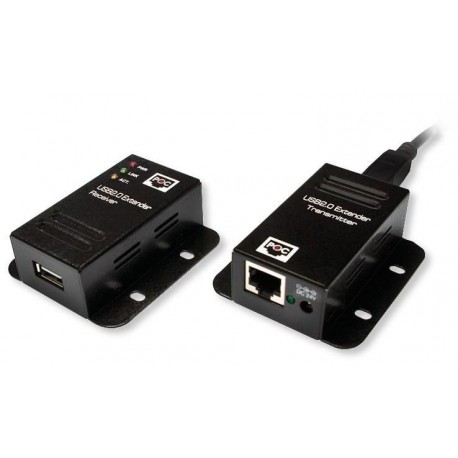 Extender 1 Porta USB su Cavo Cat.5/5e/6 fino a 50m