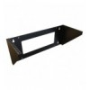Staffa di Montaggio da Muro Verticale 19'' Easyline 4U Nero