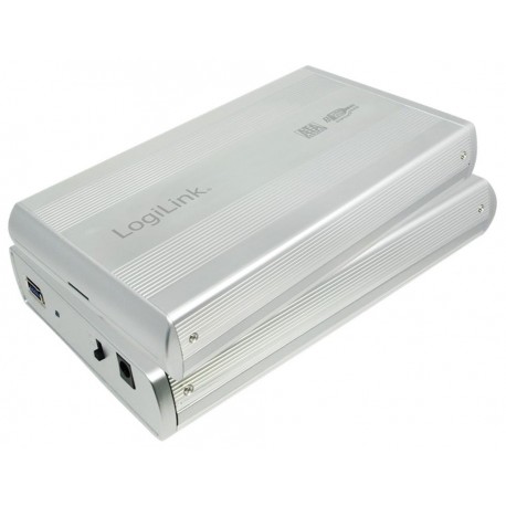 Box HDD Esterno SATA 3.5'' USB3.0 Super Speed Silver I-CASE SU3-35SL