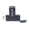Mini Lettore/Scrittore di Card USB 3.0, 24 in 1 Nero