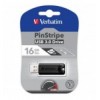 Memoria USB 3.0 PinStripe da 16Gb Colore Nero