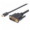 Cavo Mini DisplayPort 1.2a (Thunderbolt) a DVI-D 24+1 ICOC MDP-DVI-018