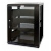 Armadio Rack 19'' 600x600 15U per Audio Video Nero