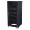 Armadio Rack 19'' 600x600 27U per Audio Video Nero