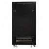 Armadio Rack 19'' 600x600 27U per Audio Video Nero