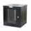 Armadio Rack 10'' a muro 6 unità Nero