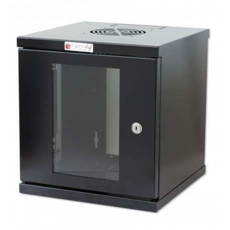 Armadio Rack 10'' a muro 6 unità Nero I-CASE EM-1006BKTY
