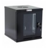  Armadio Rack 10'' a muro 6 unità Nero