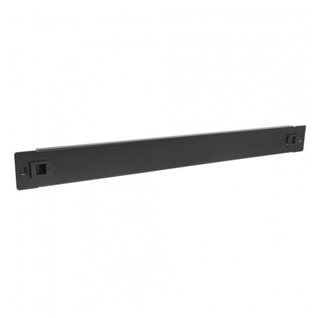 Pannello Cieco Toolless a Clip per Armadi Rack 19'' 1U Nero I-CASE BLANK-1-SCL