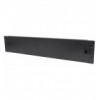 Pannello Cieco Toolless a Clip per Armadi Rack 19'' 2U Nero