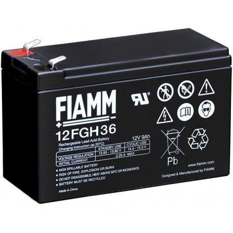 Batteria al Piombo 12V 9Ah (Faston 6