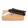 Pannello Patch 10'' STP 12 Posti RJ45 Cat. 6 Nero