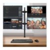 Supporto da scrivania per 4 Monitor 13-27'' con morsetto