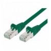 Cavo di rete Patch in rame Cat. 6 Verde SFTP LSZH 1m ICOC LS6-010GREEN