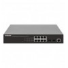 Switch Gigabit Ethernet 8 Porte PoE+ Web-Managed con 2 porte SFP