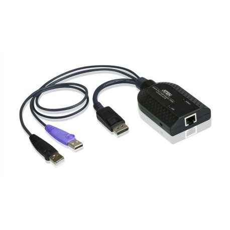 Adattatore KVM USB DisplayPort Virtual Media con supporto Smart Card KA7169 IDATA KA-7169