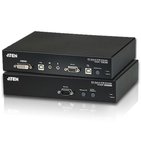 Extender KVM USB DVI 1920x1200 fibra 20km CE690 IDATA CE-690