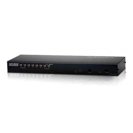 Switch KVM over IP Cat 5 8-porte con porta Daisy-Chain