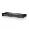 Switch KVM Cat 5 2-console 16-porte con porta Daisy-Chain