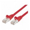 Cavo di rete Patch in rame Cat. 6 Rosso SFTP LSZH 10m ICOC LS6-100RE